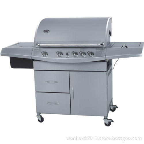 Stainless Steel Gas BBQ Grill with Infrared Burner (WSH-AG02)